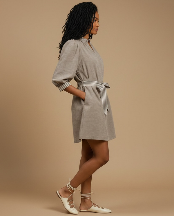 Driftwood Tie-Waist Dress