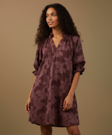 Garnet Grove Dress - Maroon