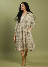 Botanical Bay Midi Dress