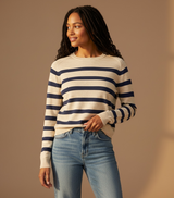Navy Horizon Sweater
