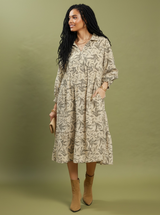 Botanical Bay Midi Dress