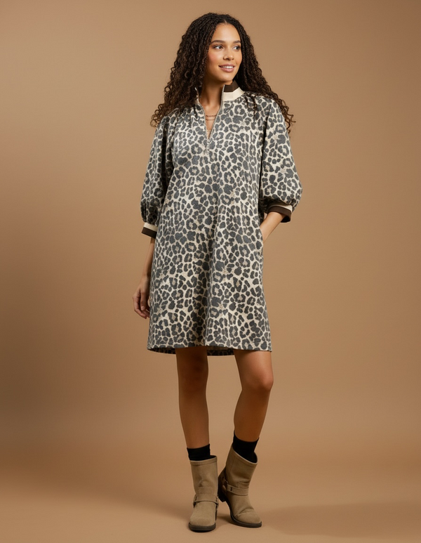 Sandy Cove Quarter-Zip Dress