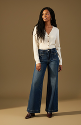Blue Ridge Wide-Leg Jeans