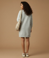 Tidewater Crochet Dress - Heather Grey